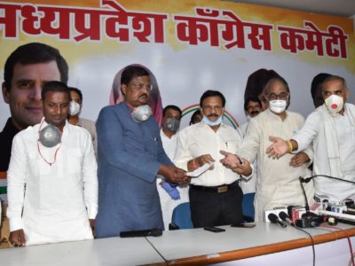 पूर्व सांसद प्रेमचंद गुड्डू की घर वापसी, बेटे समेत पूर्व सीएम कमलनाथ से की मुलाकात