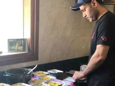 सहवाग ने खुद बनाया प्रवासी मजदूरों के लिए खाना, प्रशंसकों से की यह स्पेशल अपील