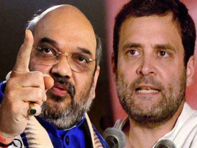 गृहमंत्री अमित शाह का राहुल गांधी पर पलटवार, कहा- संसद में 1962 से अबतक चीन पर दो-दो हाथ हो जाएं  