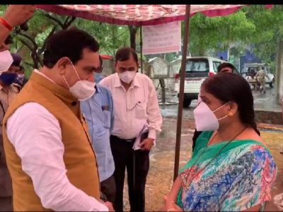 जेपी अस्पताल पहुंचे मंत्री नरोत्तम मिश्रा, स्वस्थ व्यवस्थाओं का लिया जायजा