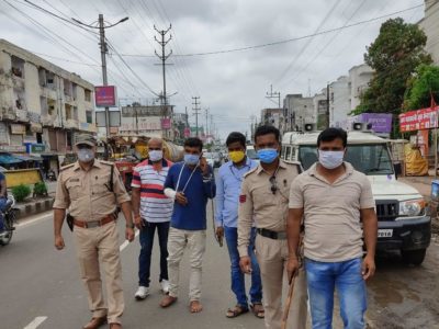 कोलार पुलिस की गिरफ्त में शातिर बदमाश