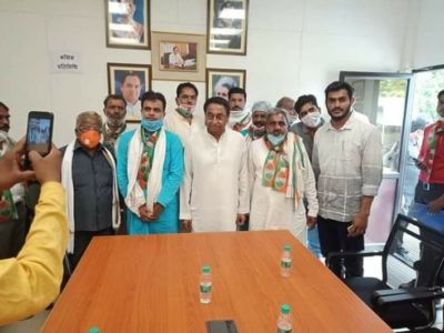 सांची में बीजेपी को लगा बड़ा झटका, पूर्व मंडल अध्यक्ष समर्थकों समेत कांग्रेस में शामिल