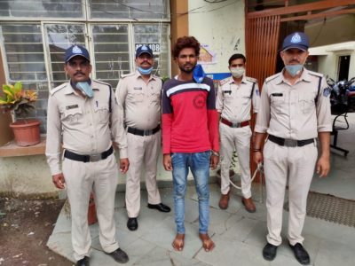 निशातपुरा मर्डर केस में पुलिस को सफलता, 48 घंटे में आरोपी गिरफ्तार