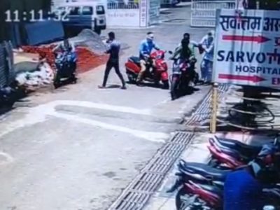 दिन दहाड़े 50 हजार की लूट, दो बाइक सवारों ने दिया वारदात को अंजाम, देखें CCTV