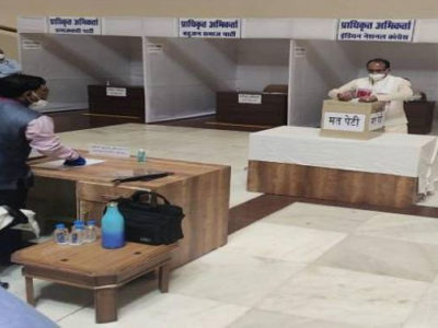 राज्यसभा चुनावः बीजेपी के एक विधायक ने की क्रॉस वोटिंग, फिर बोले गलती हो गई