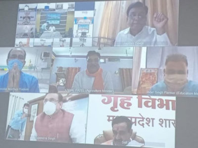 कोरोना पॉजिटिव सीएम शिवराज की हॉस्पिटल से वर्चुअल कैबिनेट मीटिंग, बोलें, मैं खुद धो रहा हूं अपने कपड़े