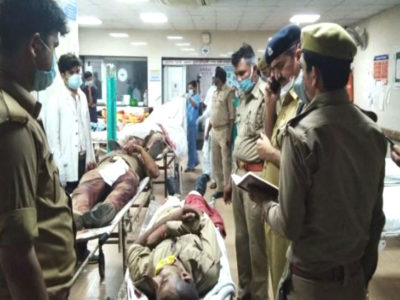 हिस्ट्रीशीटर को पकड़ने गई पुलिस टीम पर फायरिंग, 8 शहीद