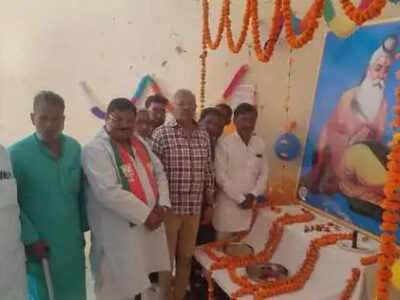 महर्षि वाल्मीकि जयंती पर लिया शिक्षित होने का संकल्प