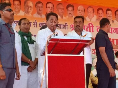 भाजपा 35 साल का और 17 साल का हिसाब रैगांव को शिवराज दे -कमलनाथ