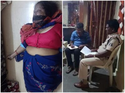 अधेड़ महिला की गला घोंटकर हत्या, पुलिस को परिचित पर शक