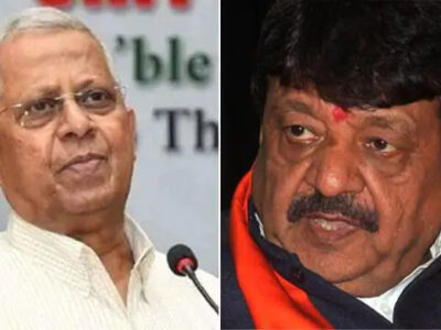 बंगाल BJP के पूर्व अध्यक्ष का विवादित ट्वीट, कैलाश विजवर्गीय के साथ पोस्ट की कुत्ते की तस्वीर