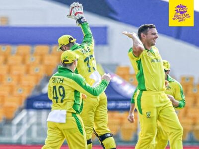 T20 World Cup में ऑस्ट्रेलिया ने साउथ अफ्रीका को 5 विकेट से हराया
