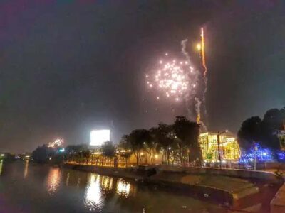 खुशियां लेकर लौटी दिवाली,आतिशबाजी से रंगीन हुआ अपना शहर