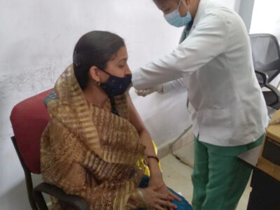 1.50 लाख लोगों को लगा कोविड टीके का पहला डोज