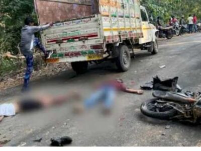 घूमने निकले तीन मित्रो की सड़क दुर्घटना में मौत