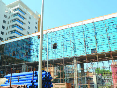 हमीदिया की नई बिल्डिंग का 5 साल में भी नहीं पूरा