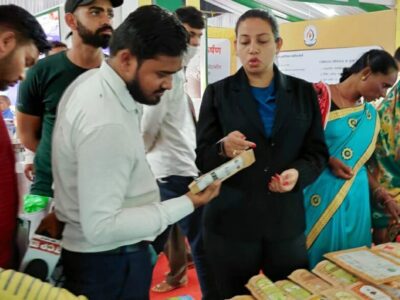 बस्तरिया हर्बल उत्पादों ने अंतरराष्ट्रीय नृत्योत्सव राज्योत्सव में मचाई धूम