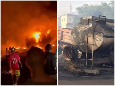 सिएरा में बड़ा हादसा तेल टैंकर में भीषण विस्फोट,91 लोगों की मौत