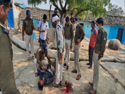 धरमपुरा में भीड़ ने दो बदमाशों को मार गिराया