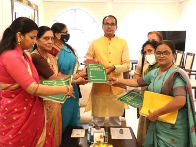 मुख्यमंत्री चौहान से मिला महिला समन्वय का प्रतिनिधि-मंडल