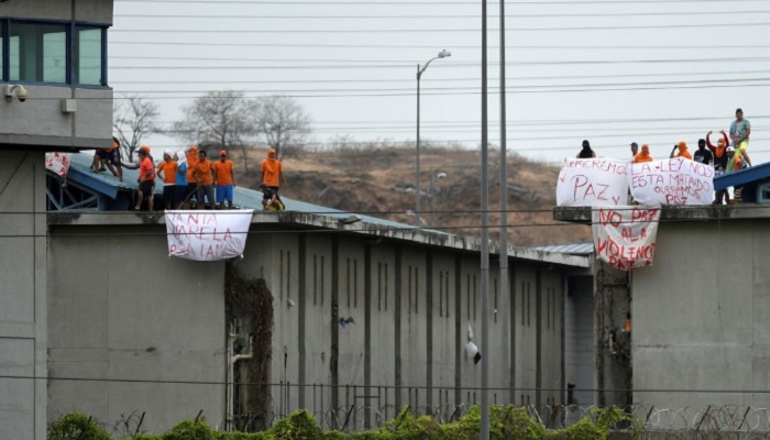 इक्वाडोर की जेल में खूनखराबा, लड़ाई में 68 कैदियों की गई जान