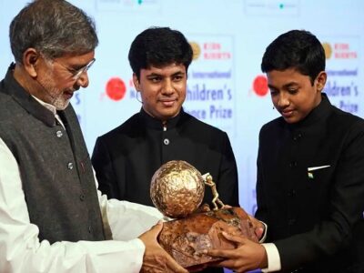 दिल्ली के दो भाइयों 17 वर्षीय विहान और 14 वर्षीय नव को अंतरराष्ट्रीय चिल्ड्रन पीस पुरस्कार