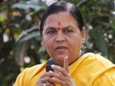 कृषि कानून के बारे में किसानों को नहीं समझा पाना,कार्यकर्ताओं की नाकामी -उमा भारती