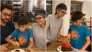 आमिर खान ने अपने बेटे का मनाया जन्मदिन