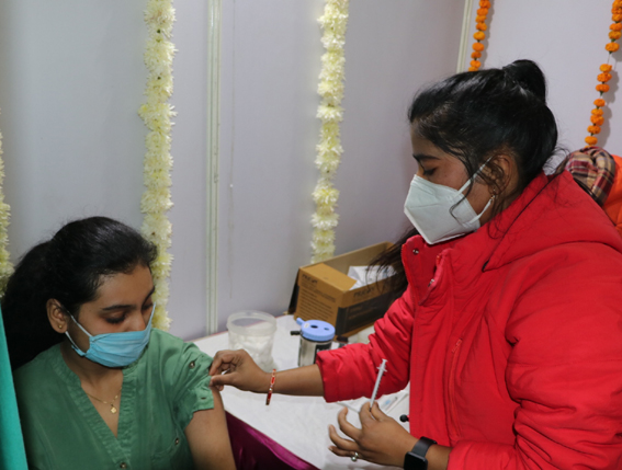 टीकाकरण महाअभियान में आज फिर कायम हुआ राष्ट्रीय रिकार्ड धन्यवाद मध्यप्रदेश : मुख्यमंत्री चौहान