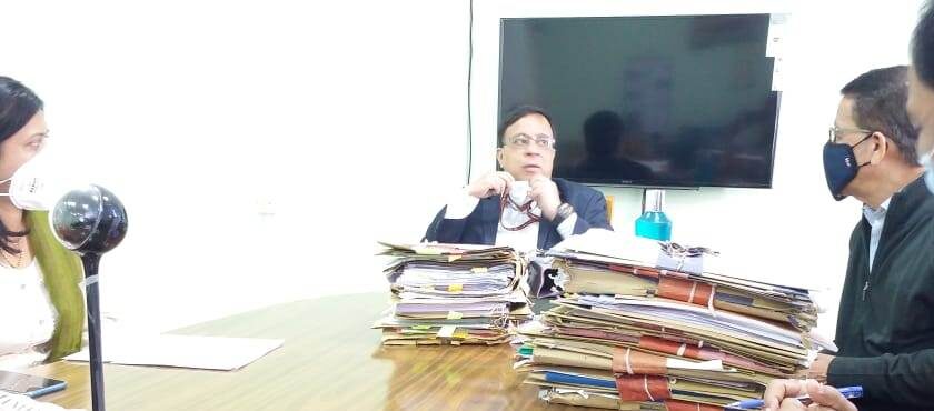 मार्कफेड की प्रबंध संचालक ने कोलकाता में केंद्रीय जूट कमिश्नर से की मुलाकात