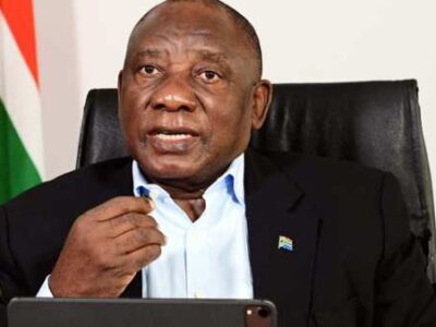 राष्ट्रपति सिरिल रामाफोसा कोरोना पॉजिटिव हुए