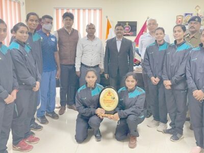 आल इंडिया टूनार्मेंट से गोल्ड मेडल जीतकर आरपीएफ की महिला टीम लौटी न्यायधानी