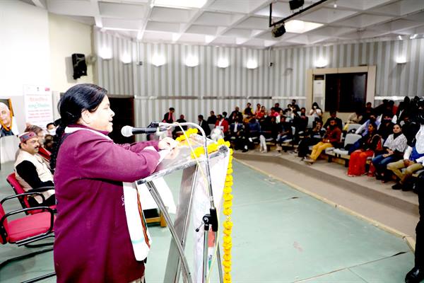 राष्ट्र निर्माण में सभी की सामूहिक भागीदारी आवश्यक-मंत्री सुश्री उषा ठाकुर