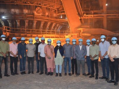 14 नये आईएएस अफसरो ने भिलाई इस्पात संयंत्र का दौरा किया