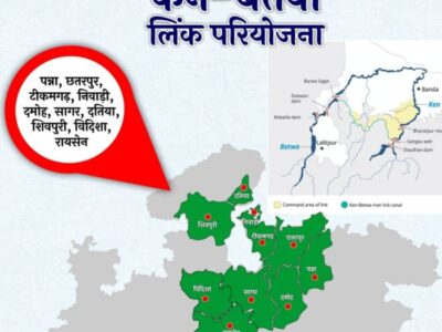 महत्त्वाकांक्षी ‘केन-बेतवा लिंक परियोजना’ से चमकेगा बुंदेलखंड