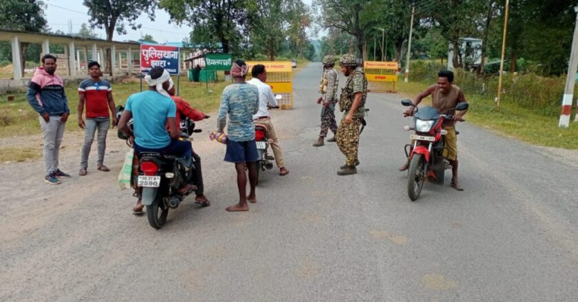 संभावित नक्सली हमले से निपटने नारायणपुर पुलिस द्वारा मॉक-ड्रिल