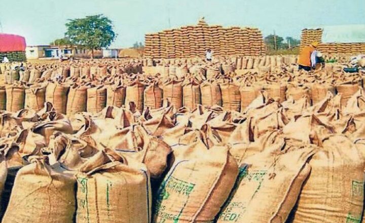 धान खरीदी केन्द्रों में किसानों को जरूरत के अनुसार मिल रहा बारदाना