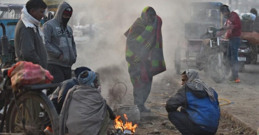 लखनऊ में पारा लुढ़का 6 डिग्री के नीचे