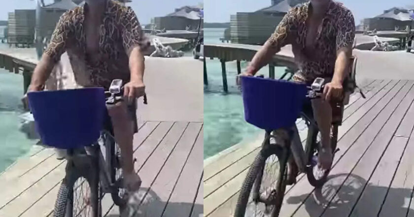 अक्षय कुमार ने शेयर किया मालदीव वेकेशन का वीडियो, उठाया साइकिलिंग का लुत्फ