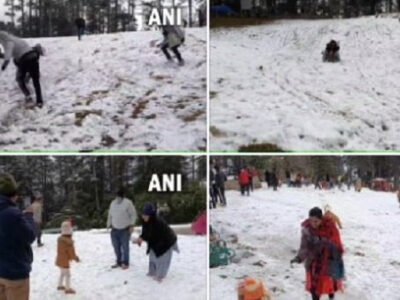 पहाड़ों पर हुई बर्फबारी, दिल्ली में बरसेंगे बादल, हरियाणा में शीत लहर का अलर्ट