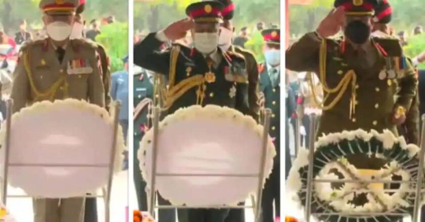 CDS जनरल बिपिन रावत की अंतिम यात्रा में शामिल हुए 4 पड़ोसी देशों के टॉप कमांडर