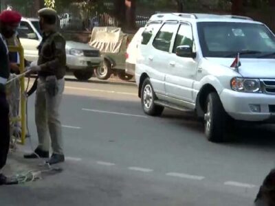 CDS बिपिन रावत के घर पहुंचे राजनाथ सिंह