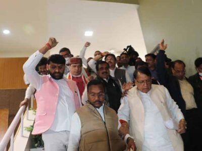 MP विधानसभा: आज भी गूंजा आरक्षण, कांग्रेस का वॉकआउट