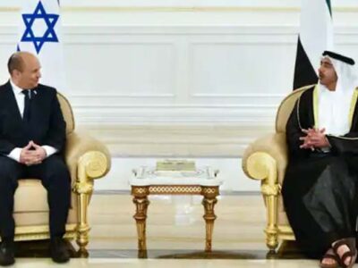 इजरायल-यूएई की नई दोस्ती क्या गुल खिलाएगी, पीएम नेफ्टाली बेनेट का हुआ जोरदार स्वागत