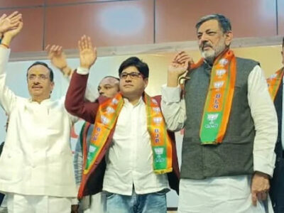 JDU नेता केसी त्यागी के बेटे अमरीश ने थामा BJP का दामन, ट्रंप के लिए कर चुके हैं काम