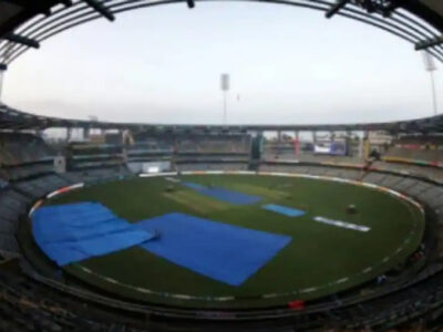 मैदान गीला होने की वजह से टॉस में देरी, 9.30 बजे होगा इंस्पेक्शन
