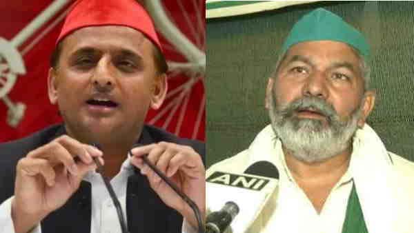 राकेश टिकैत को अखिलेश ने दिया चुनाव लड़ने न्यौता, बोले- साथ आकर लड़ें, स्वागत है