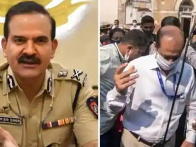 वसूली कांड: चार्जशीट में दावा- सचिन वाजे ने परमबीर के लिए पैसा इकट्ठा किया, कोडनेम से बुलाता था