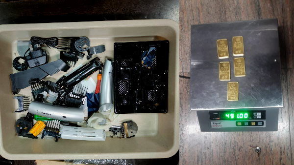 जयपुर एयरपोर्ट पर कस्टम विभाग की बड़ी कार्रवाई, यात्री ट्रिमर में छुपा लाया था 25 लाख का सोना