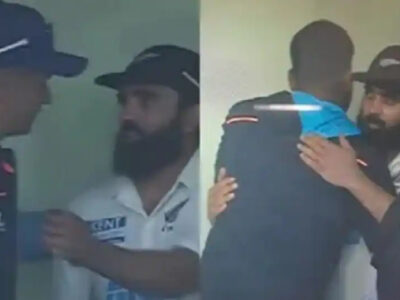 एजाज पटेल को मिला ऐतिहासिक कारनामे का इनाम, राहुल द्रविड़ और विराट कोहली ने जीता फैन्स का दिल